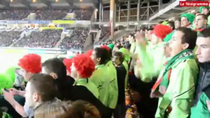 Locminé-PSG. Parmi les supporters locminois !