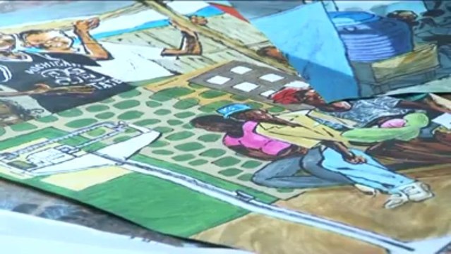 Haïti. Il dessine les acteurs de l'après séisme