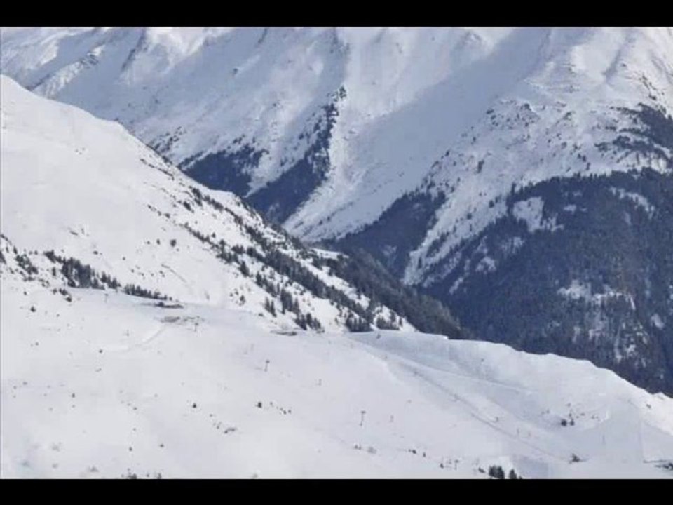 La Montagne l'Hiver dans les Alpes