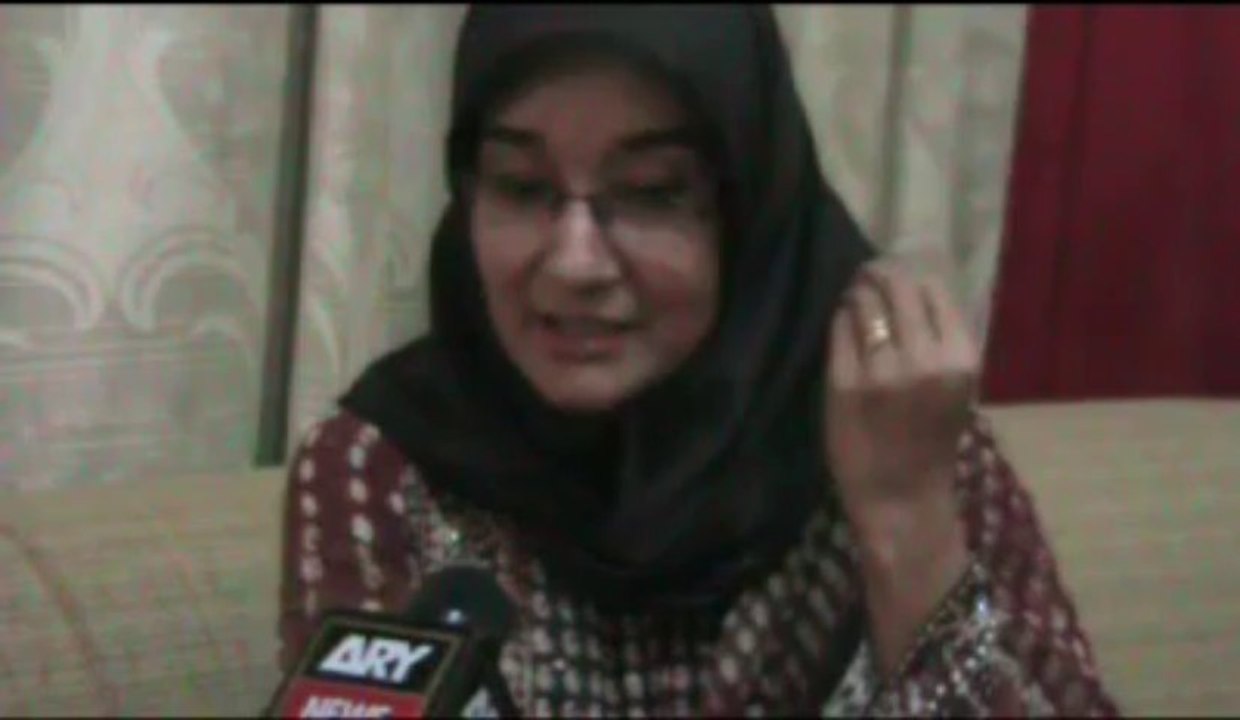 Dr. Fowzia Appeal to Mian Muahmmad Nawaz Shareef  to Bring her Sister home with himself.