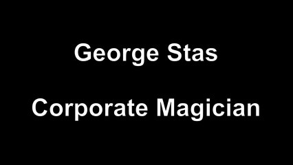 Corporate Magician Adelaide - George Stas - Adelaide Magician