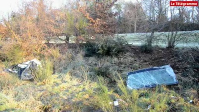 La Forêt-Fouesnant (29). Collision entre un car scolaire et un fourgon