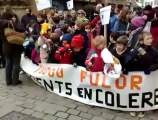 Carte scolaire. Du reuz dans Landerneau