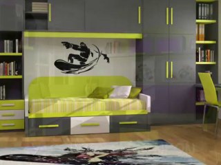 Mueble Juvenil a medida modelo X-Treme