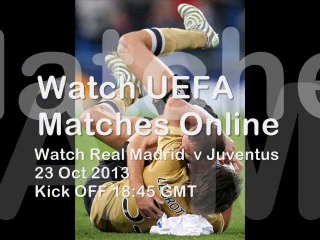 Live Football Juventus vs Real Madrid Online