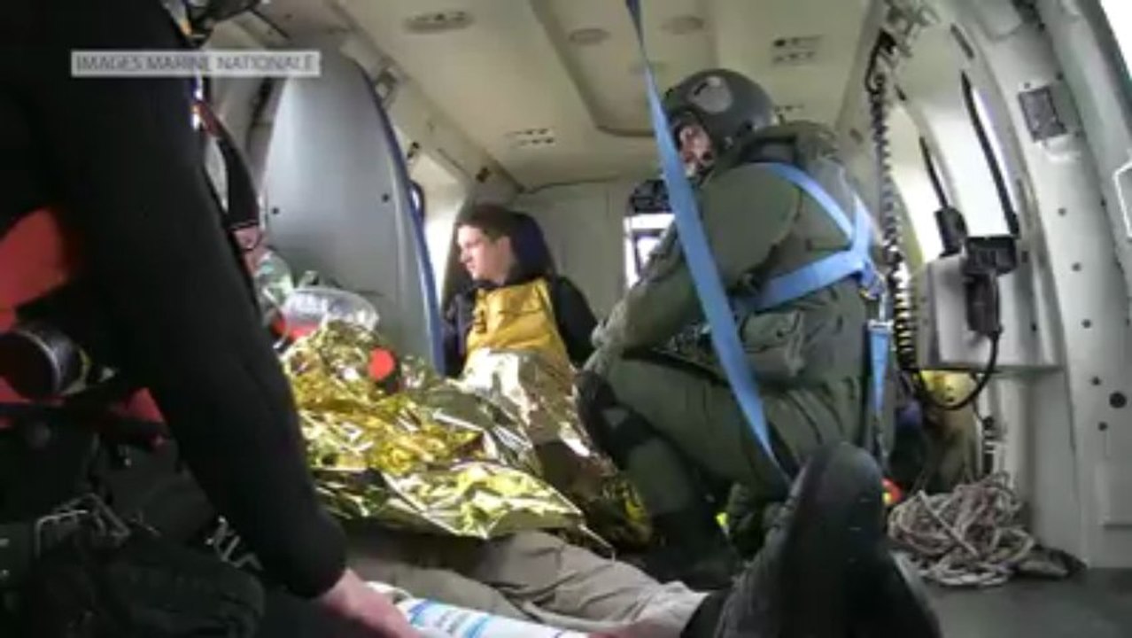 Portsall (29). Trois pêcheurs sauvés au nord d'Ouessant