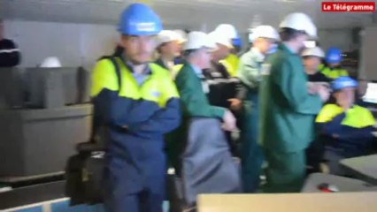 Lorient. Frégate, commando en action : la visite de Gérard Longuet