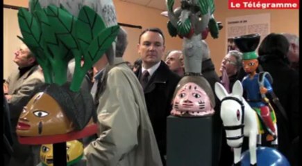 Pommerit-Jaudy (22). L'expo d'art gèlèbè inaugurée sans polémique