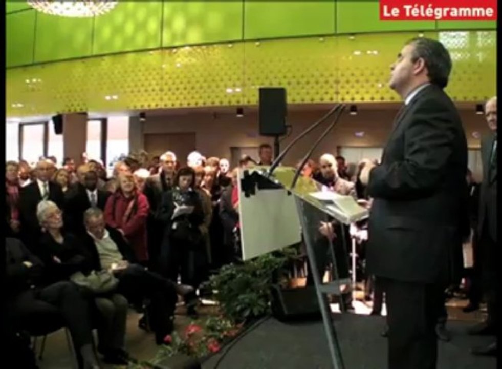 Noyal-Pontivy (56). Xavier Bertrand inaugure le nouveau centre hospitalier