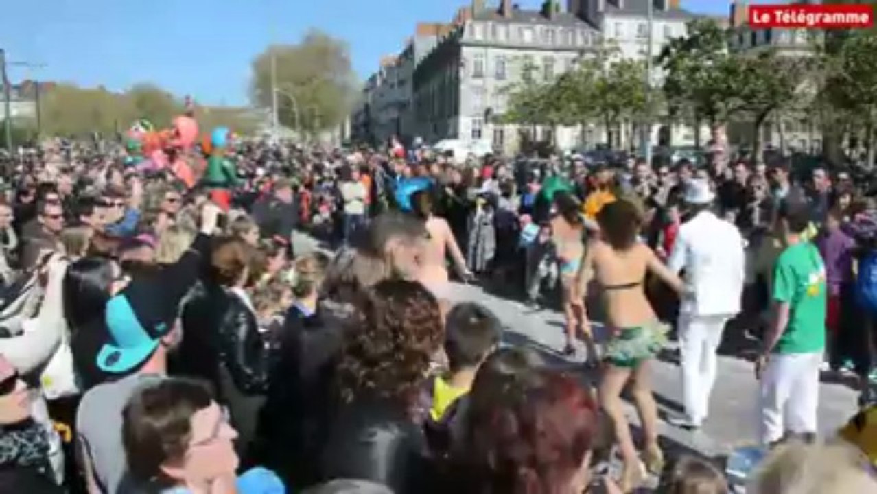 Nantes. Grosse foule et grosse ambiance au carnaval