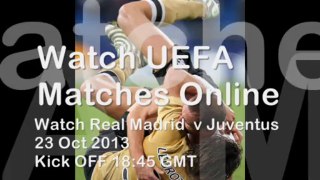 Football Juventus vs Real Madrid Live Broadcast