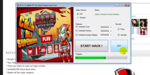 B.O.T.S. Battle Of The Steel Cheats Hack Tool