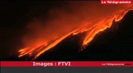 Italie. Le volcan sicilien Etna à nouveau en éruption