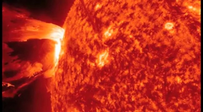 Astronomie. Une éruption solaire géante filmée par la Nasa