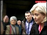 Merdrignac (22). Marine Le Pen : 