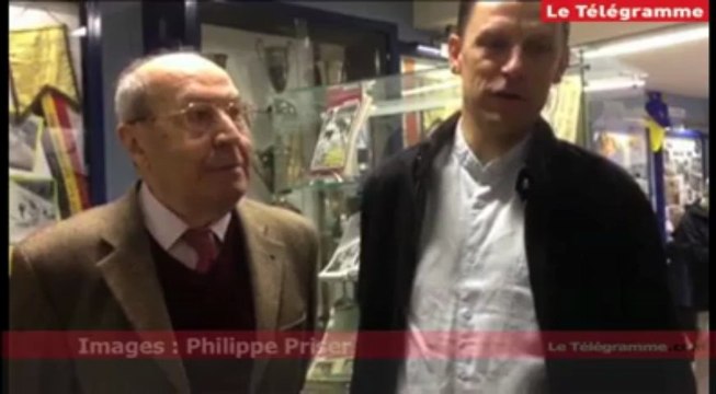 Saint-Méen-le-Grand (35). Frédéric Guesdon au musée Louison Bobet