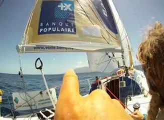 Transat Ag2r. Les images fortes du premier week-end en mer