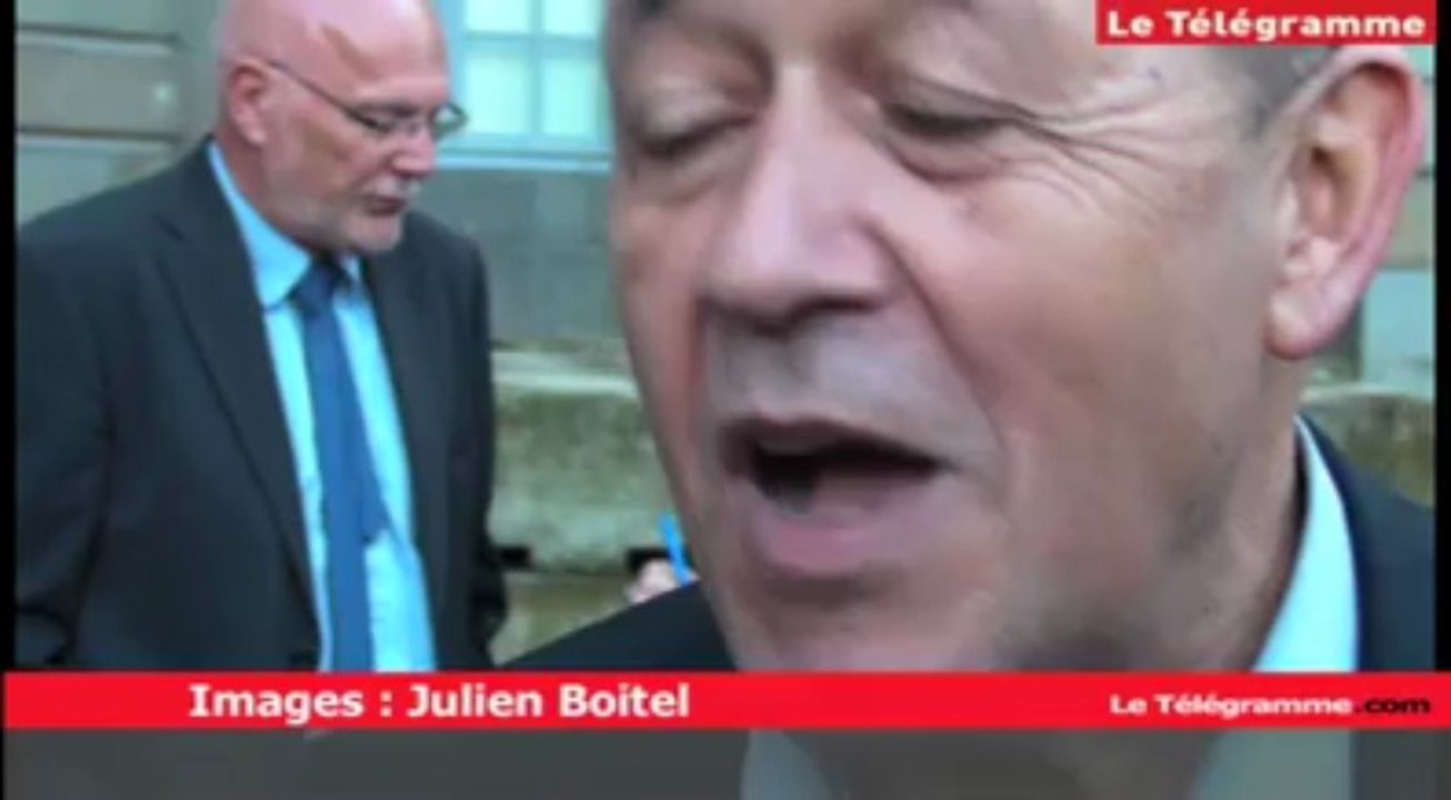 Présidentielle. Jean-Yves Le Drian : "Un moment d'émotion populaire"