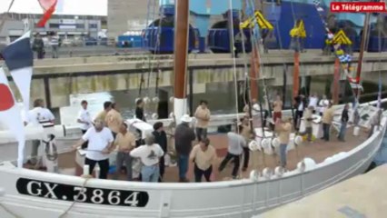 Lorient. Le Biche remis à l'eau