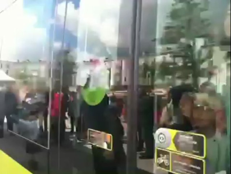 Brest. Inauguration du tramway