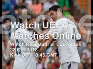 Watch Football Juventus vs Real Madrid Live Telecast