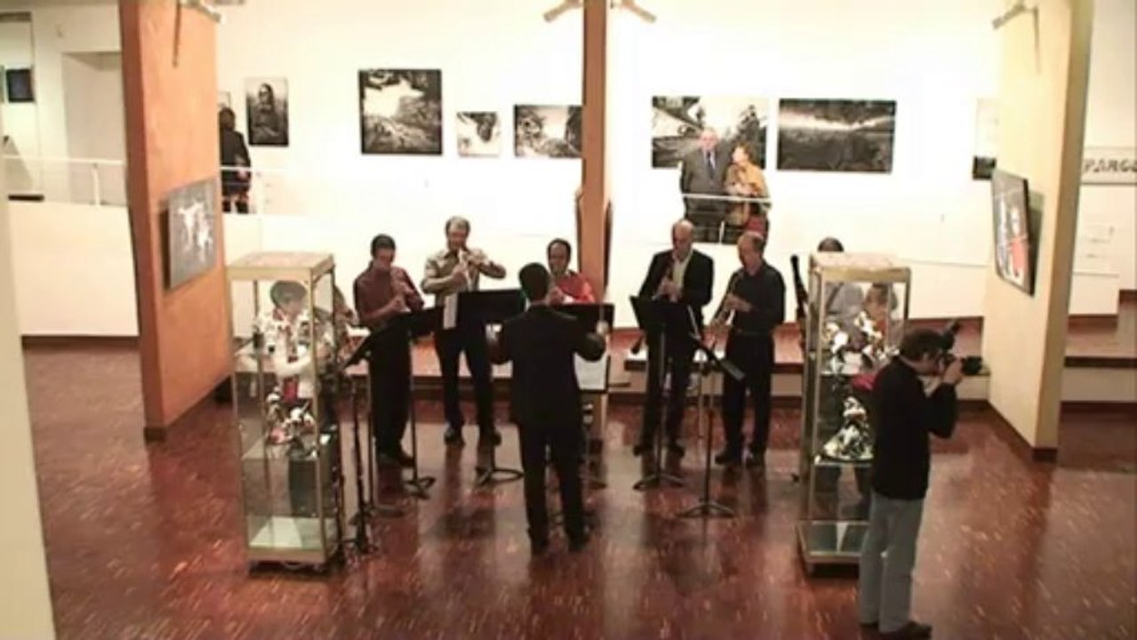 Vernissage de l'exposition Fantastique! avec l'ensemble Réjouiss'anches