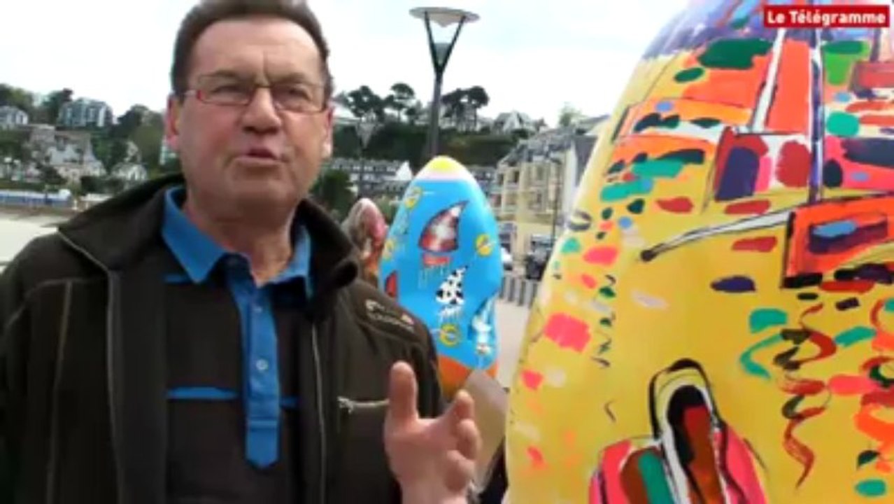 Perros-Guirec (22). Menhir Parade : "Dans l'art, tout est possible"