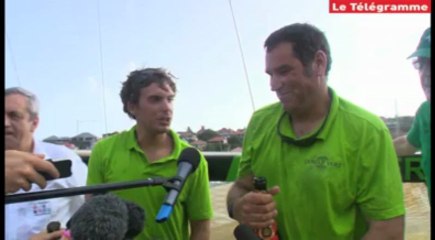 Transat Ag2r. Morvan et Dalin se sont régalés