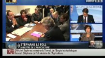 Stéphane Le Foll. La réaction du nouveau ministre de l'Agriculture