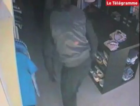 Quimper. Un casse filmé par les caméras de surveillance