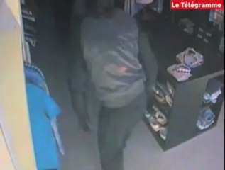 Quimper. Un casse filmé par les caméras de surveillance