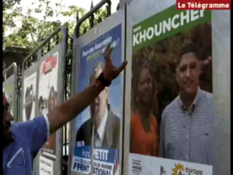 Vannes. Législatives : la face cachée des affiches électorales