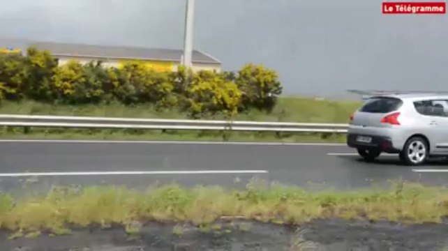 RN 12. Gros bouchon puis circulation rétablie entre Landivisiau et Morlaix