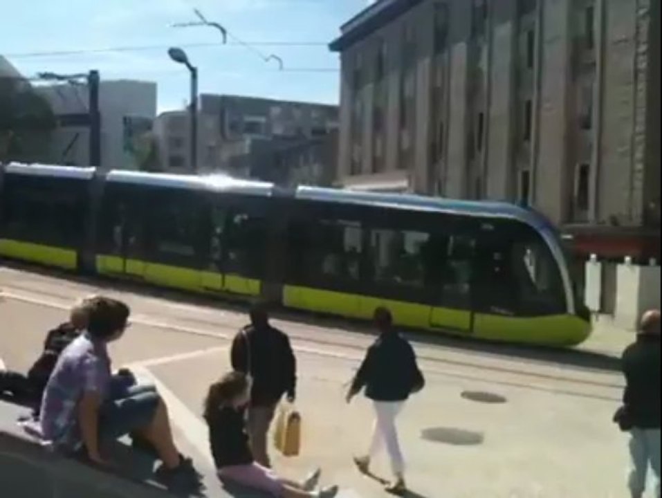 Brest. Lancement du tramway