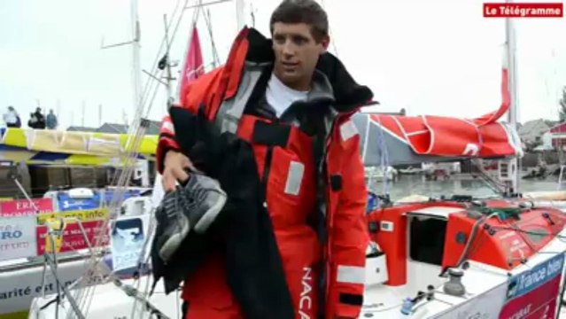Solitaire du Figaro. Erwan Tabarly s'attend à une étape à hauts risques