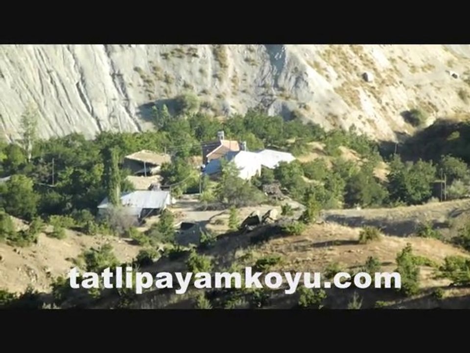 Kuş bakışı çekilmiş ve köyümüzü harika bir açıdan izleyeceksiniz.