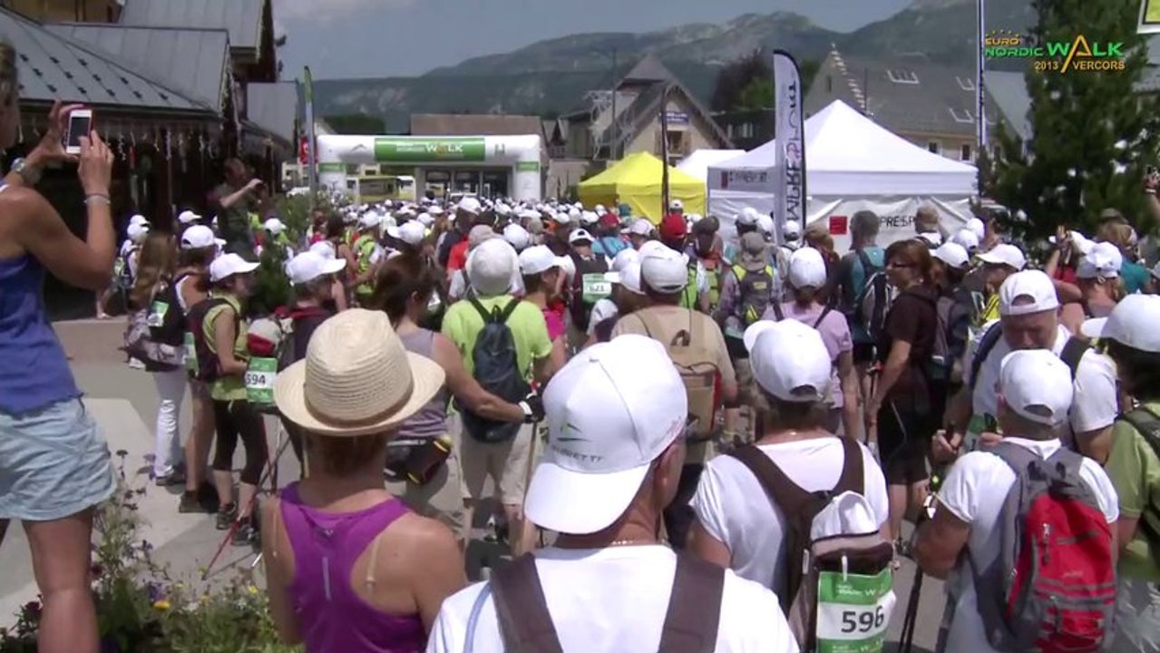 Euro Nordic Walk Vercors 2014 - Teaser
