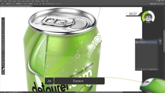 Tuto 13 : Détourage d'un produit - Mise sur fond transparent