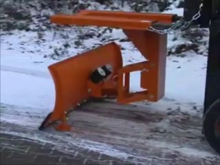 Lame chasse-neige pour terrain accidenté Axess-industries