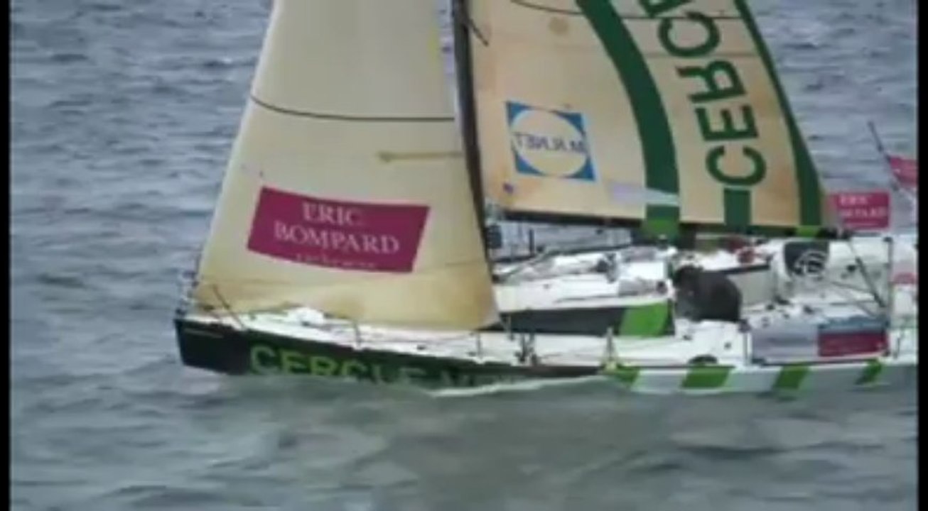 Solitaire du Figaro. Gildas Morvan en tête