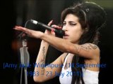 Amy Winehouse is Back from the  Black for an interview from the  Afterlife.