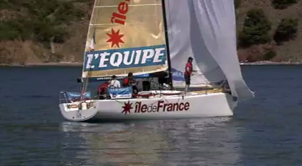 Voile/Tour de france. L'arrivée à la Seyne sur mer