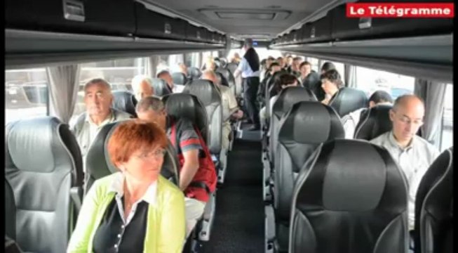 Châteaulin (29). Groupe Doux : salariés et élus en partance pour Quimper