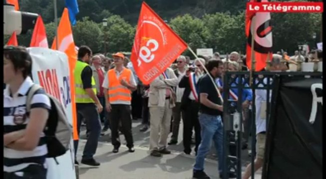 Quimper (29). Doux : salariés et élus ont manifesté