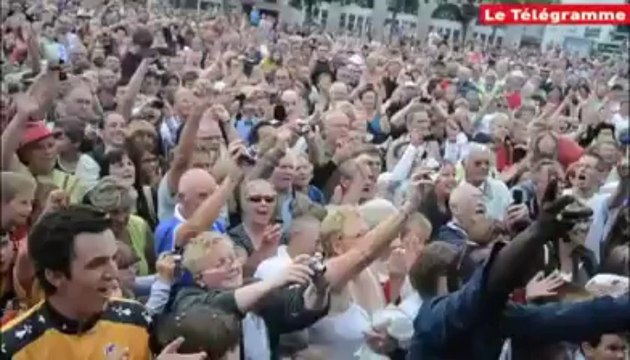 Ploeuc-sur-Lié (22). 1.200 personnes pour accueillir Julie Bresset