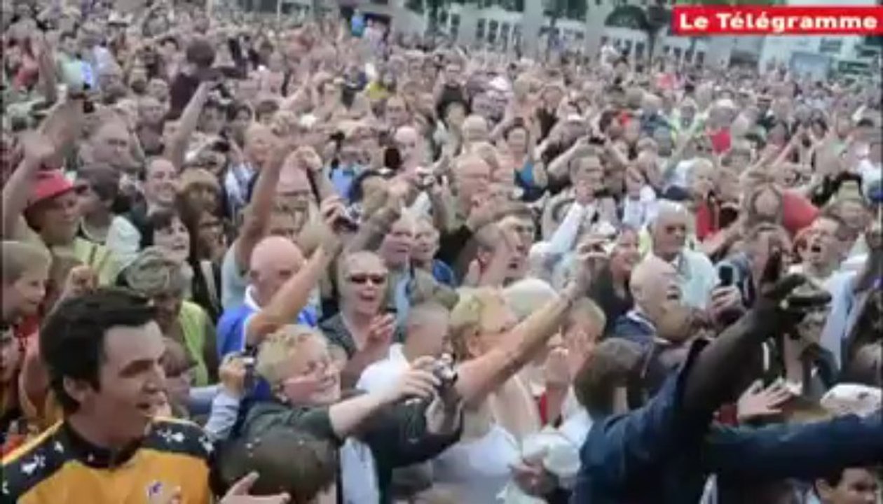 Ploeuc-sur-Lié (22). 1.200 personnes pour accueillir Julie Bresset