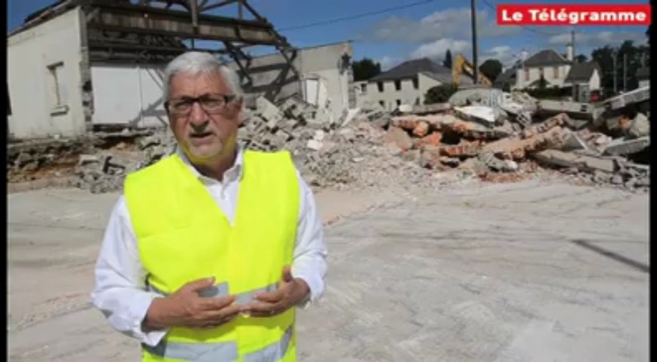 Questembert (56). Construction du nouveau siège de la communauté de communes