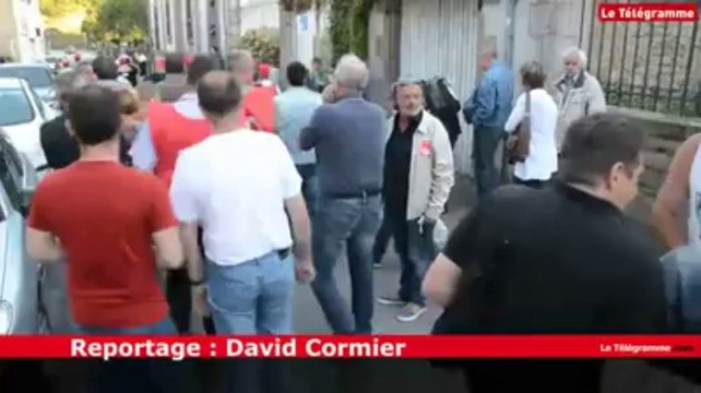 Quimper. Sortie houleuse pour Charles Doux