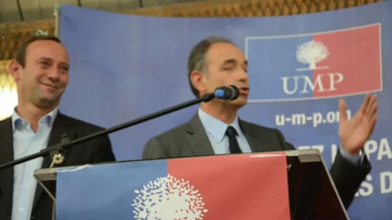 Jean-François Copé à Vannes. La main tendue à Philippe Le Ray