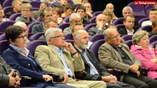 Saint-Pol de Léon. Costantini vante l'esprit collectif devant les légumiers